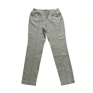 Style & Co. Comfort Waist Skinny Leg Mid Rise Pants Beige Women's Size L